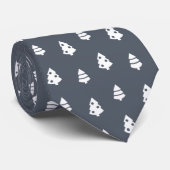 Cravate - Décorations de Noël blanches (Roulé)