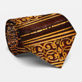 Cravate décorative Brown d'or (Roulé)