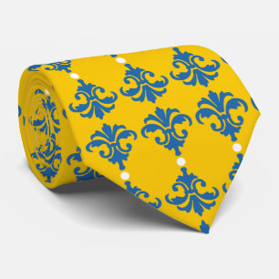 Cravate décorative en damas