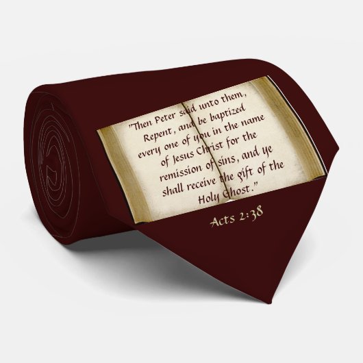 Cravate d'écriture sainte - 2h38 de Lois (Roulé)