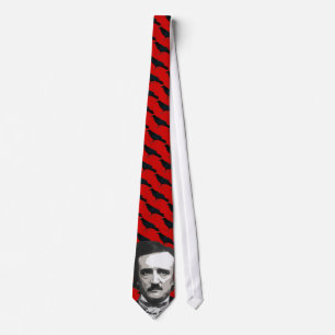 Cravate d'Edgar Allan Poe Raven
