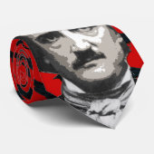 Cravate d'Edgar Allan Poe Raven (Roulé)