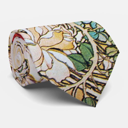 Cravate Déesse florale (Roulé)