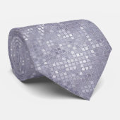 Cravate d'effet de séquence de lavande pâle (Roulé)