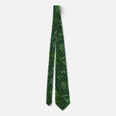 Cravate d'effet Ombre Dragon Vert (Dos)