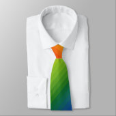 Cravate Dégradé arc-en-ciel trié (Attaché)