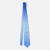 Cravate Dégradé bleu clair (Dos)