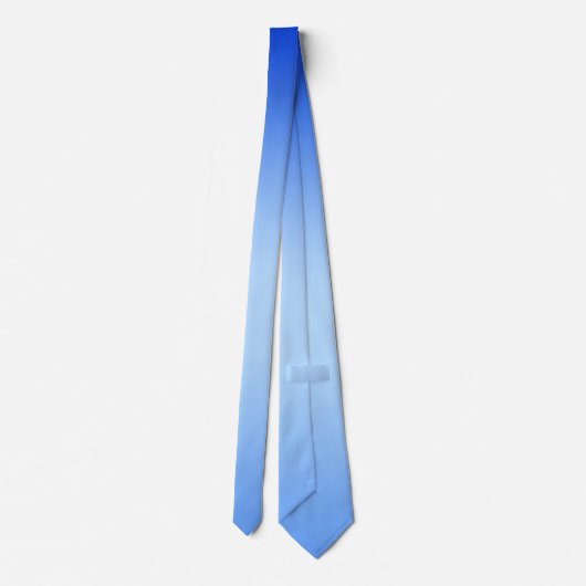 Cravate Dégradé bleu clair (Dos)