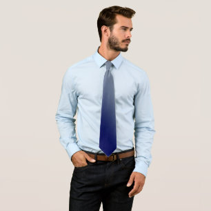 Cravate Dégradé bleu foncé