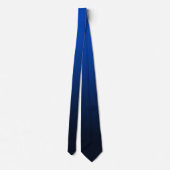 Cravate Dégradé Bleu Marine (Dos)