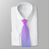 Cravate Dégradé Bleu Violet (Attaché)