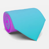 Cravate Dégradé Bleu Violet (Roulé)