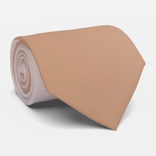 Cravate Dégradé Brown et blanc (Roulé)