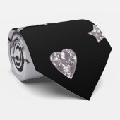 Cravate Dégradé de Noël parties scintillant brillant confe (Roulé)