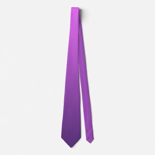 Cravate dégradé foncé violet (Devant)