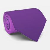 Cravate dégradé foncé violet (Roulé)