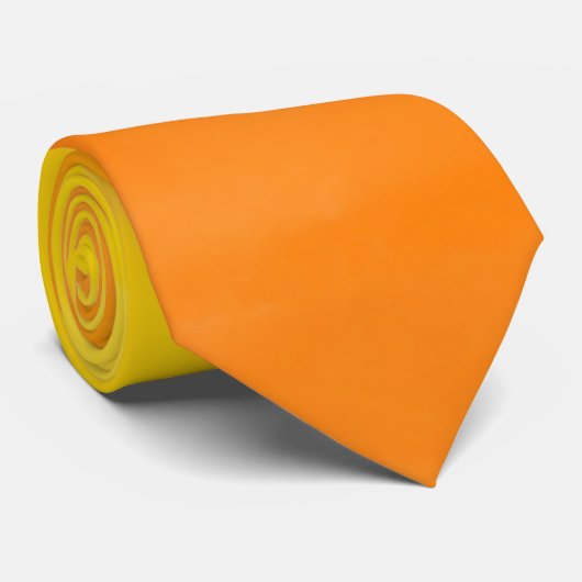 Cravate dégradé jaune (Roulé)