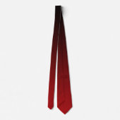 Cravate Dégradé noir et rouge. (Dos)