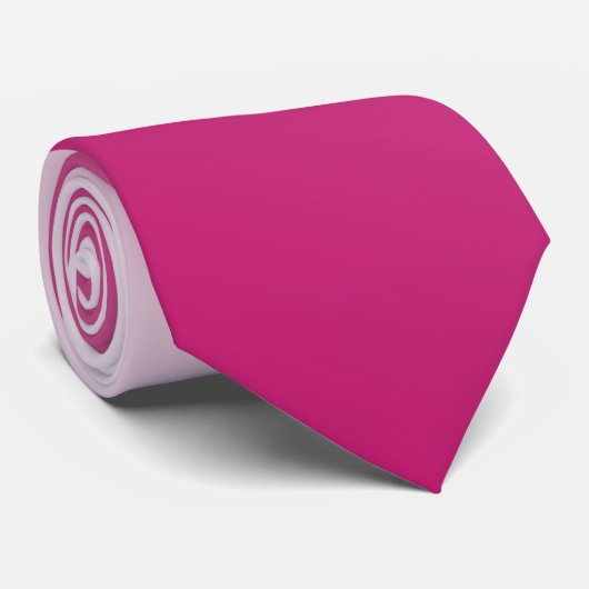Cravate Dégradé rose chaud (Roulé)