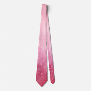 Cravate Dégradé rose de Noël