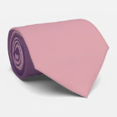 Cravate Dégradé rose et lilas, Ombre. (Roulé)