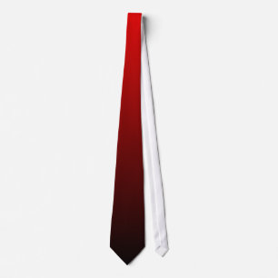 Cravate Dégradé rouge à noir