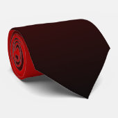 Cravate Dégradé rouge à noir (Roulé)