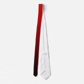 Cravate Dégradé rouge à noir (Dos)