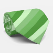 Cravate dégradé vert (Roulé)