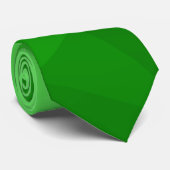 Cravate Dégradé vert clair motif de maille géométrique (Roulé)