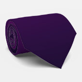 Cravate Dégradés de nuances de couleur violette (Roulé)