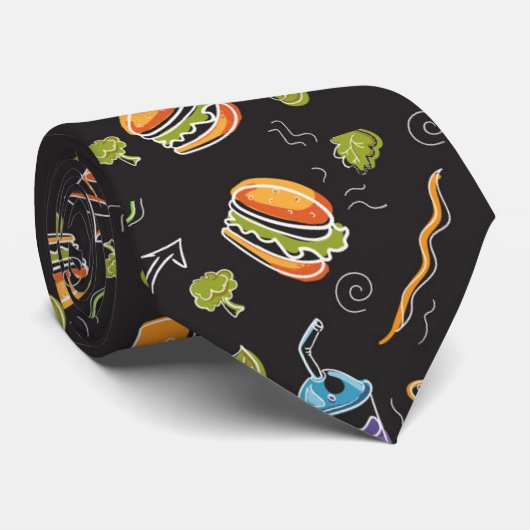 Cravate déjeuner (Roulé)