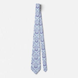Cravate Delft Feuille