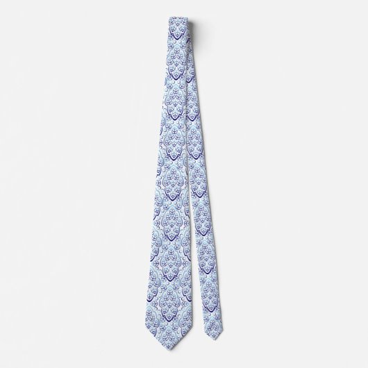 Cravate Delft Feuille (Devant)