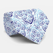 Cravate Delft Feuille (Roulé)