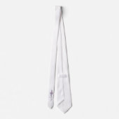 Cravate Délicat floral (Dos)