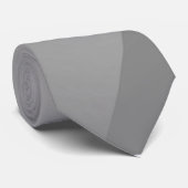 Cravate Délicat Pliages Gris (Roulé)