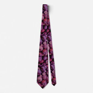 Cravate délicieuse de prune