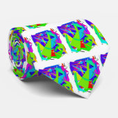 Cravate d'éloge de dinosaure (Roulé)