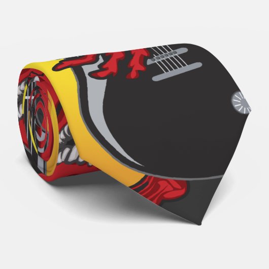 Cravate Démon de Rock (Roulé)