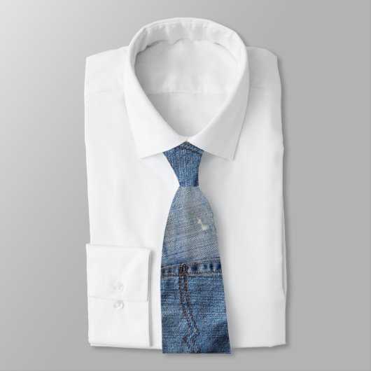 Cravate Denim (Attaché)