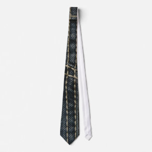 Cravate Denim bleu-foncé