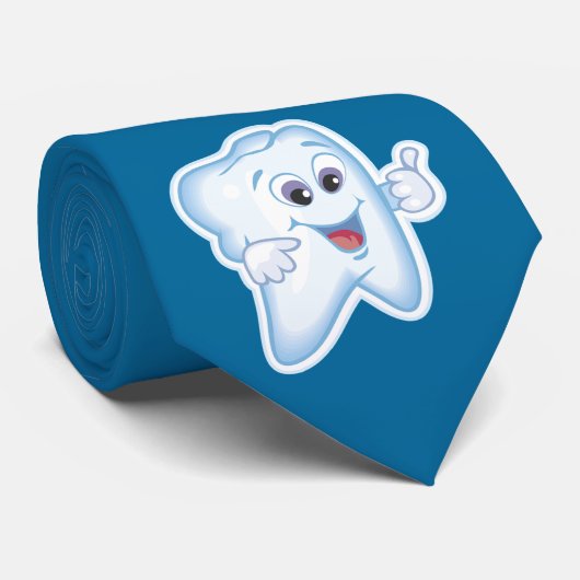 Cravate Dent heureuse (Roulé)