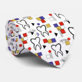 Cravate Dentaire principal / Géométrique moderne (Roulé)