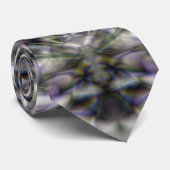 Cravate Dentelle argentée (Roulé)