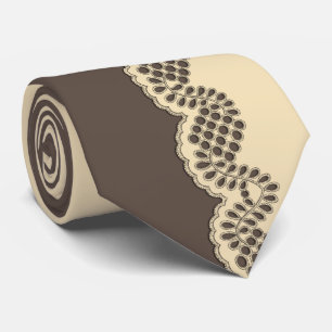 Cravate Dentelle Crochet