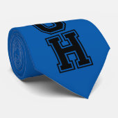 Cravate d'entraîneur de baseball imprimé de chaque (Roulé)