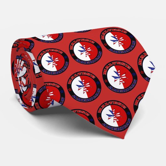 Cravate d'entrée de croix maltaise (Roulé)