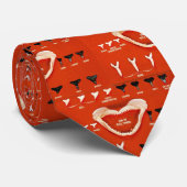 Cravate Dents de requins (Roulé)