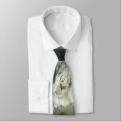 Cravate Déplacement - Loutres de mer (Attaché)